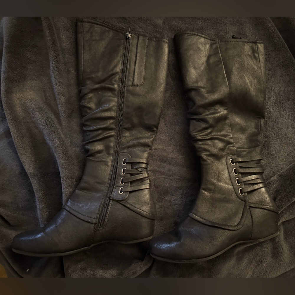 Black Over the Knee Boots